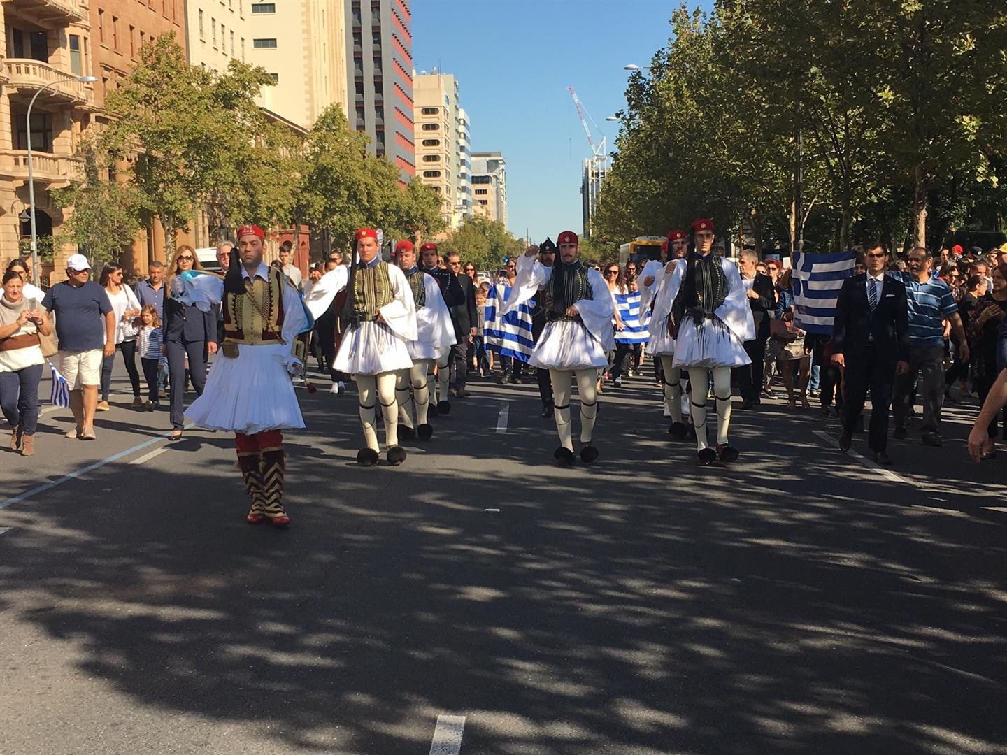 Συγκινητικές στιγμές στην Αδελαΐδα: Για πρώτη φορά στη ιστορία παρευρίσκεται τμήμα της Προεδρικής φρουράς